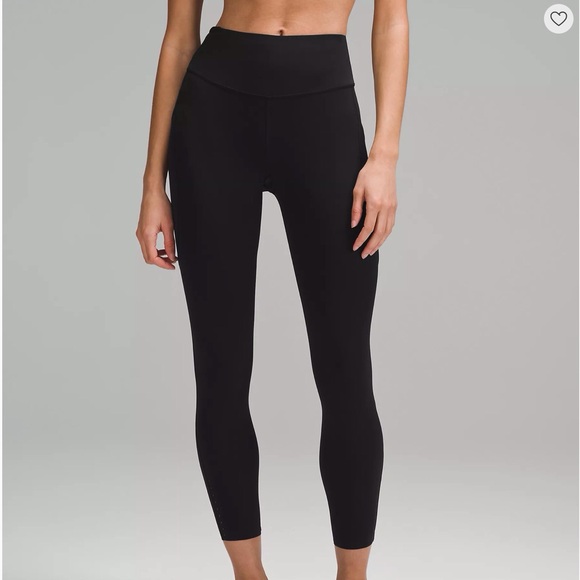 NWT Lululemon Fast and Free Black High Rise Running Tight 25” Pockets Size 4 - Picture 1 of 8